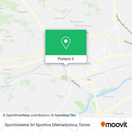Mappa Sportinsieme Srl Sportiva Dilettantistica