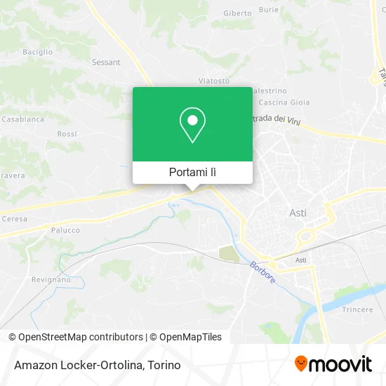 Mappa Amazon Locker-Ortolina