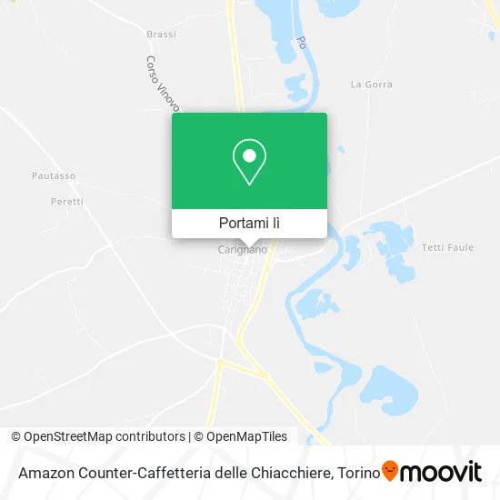 Mappa Amazon Counter-Caffetteria delle Chiacchiere