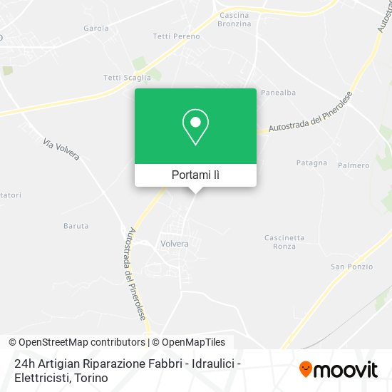 Mappa 24h Artigian Riparazione Fabbri - Idraulici - Elettricisti