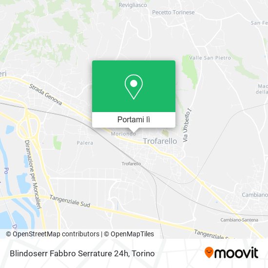 Mappa Blindoserr Fabbro Serrature 24h