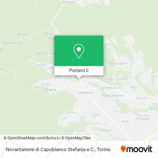 Mappa Novantanove di Capobianco Stefania e C.