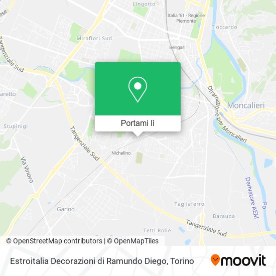 Mappa Estroitalia Decorazioni di Ramundo Diego