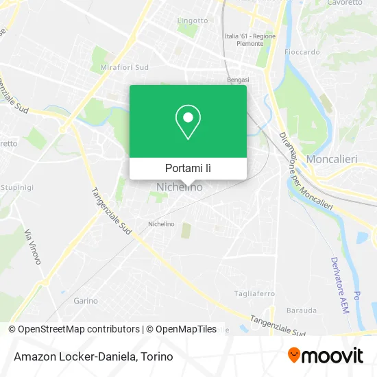 Mappa Amazon Locker-Daniela