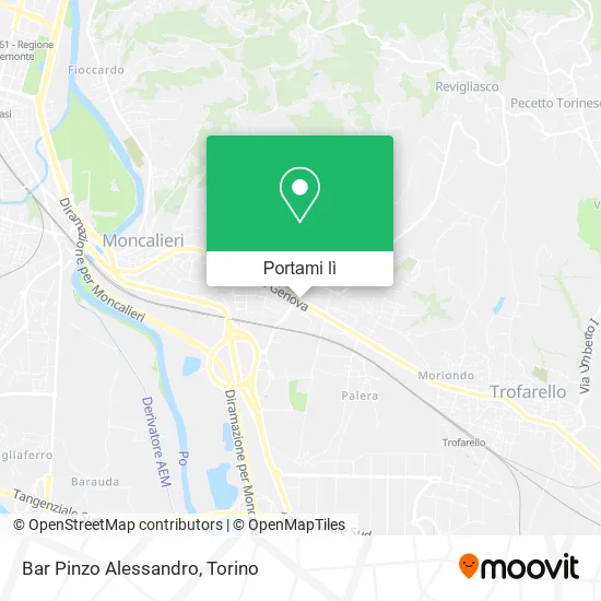 Mappa Bar Pinzo Alessandro