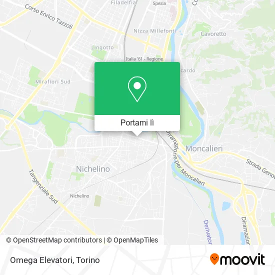 Mappa Omega Elevatori