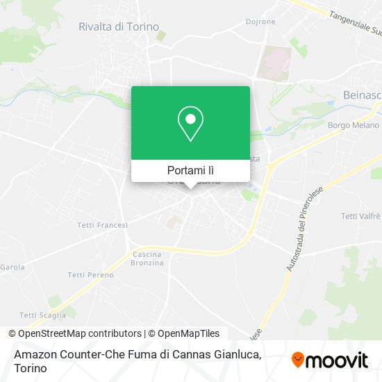 Mappa Amazon Counter-Che Fuma di Cannas Gianluca