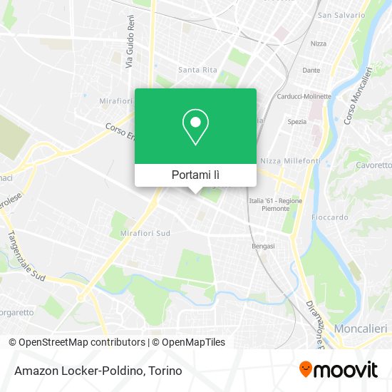 Mappa Amazon Locker-Poldino