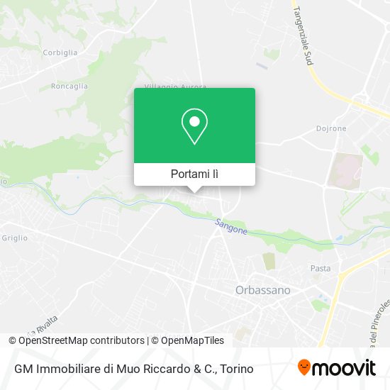 Mappa GM Immobiliare di Muo Riccardo & C.