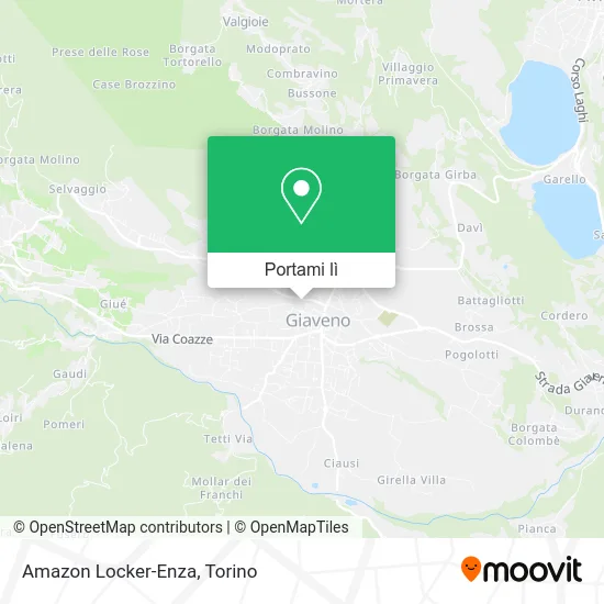 Mappa Amazon Locker-Enza