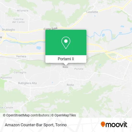 Mappa Amazon Counter-Bar Sport