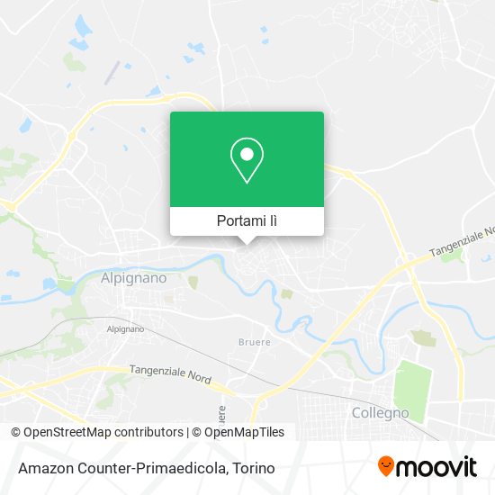 Mappa Amazon Counter-Primaedicola