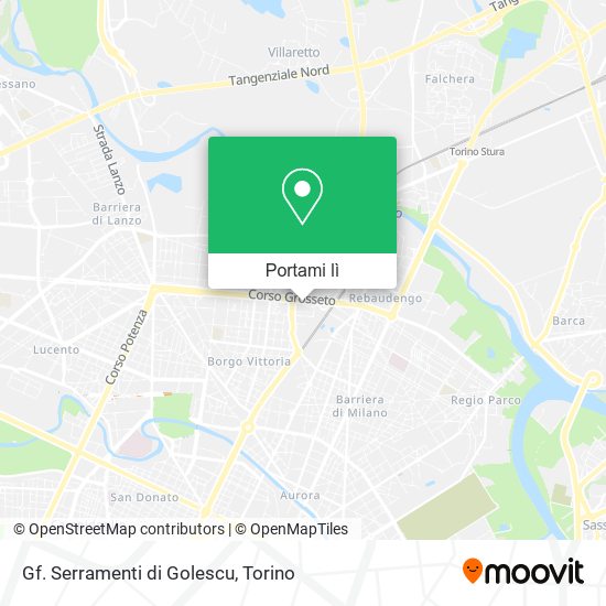 Mappa Gf. Serramenti di Golescu