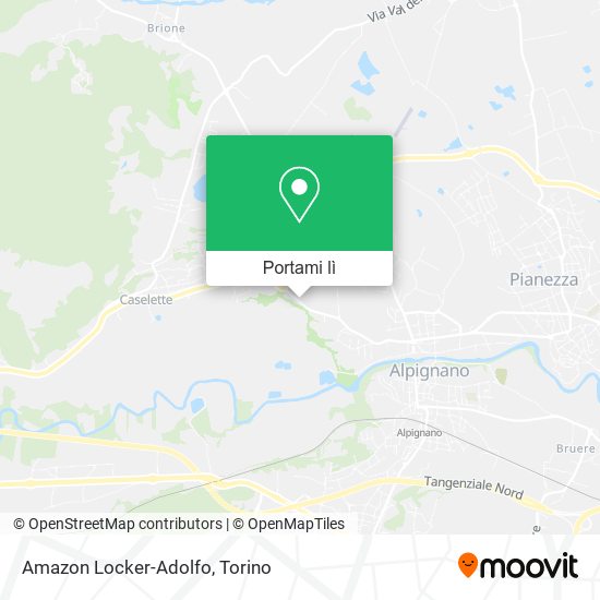 Mappa Amazon Locker-Adolfo