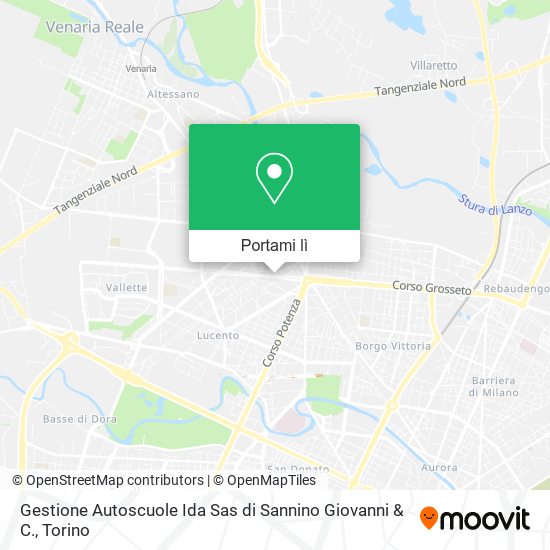 Mappa Gestione Autoscuole Ida Sas di Sannino Giovanni & C.