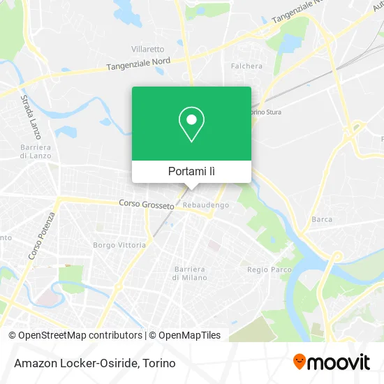 Mappa Amazon Locker-Osiride