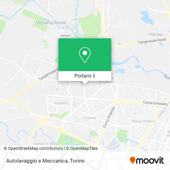 Mappa Autolavaggio e Meccanica