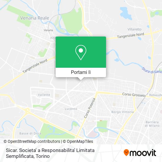 Mappa Sicar. Societa' a Responsabilita' Limitata Semplificata