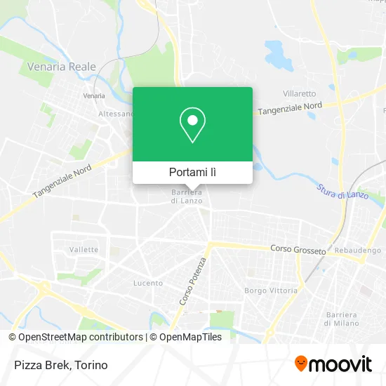 Mappa Pizza Brek