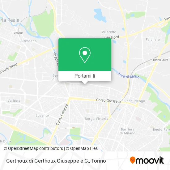 Mappa Gerthoux di Gerthoux Giuseppe e C.