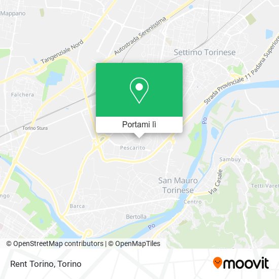 Mappa Rent Torino