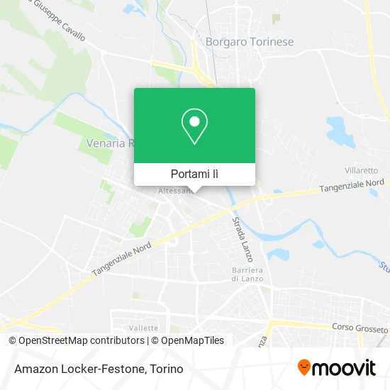 Mappa Amazon Locker-Festone
