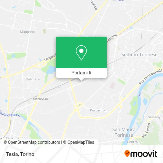Mappa Tesla