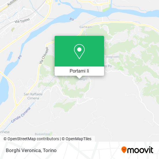 Mappa Borghi Veronica