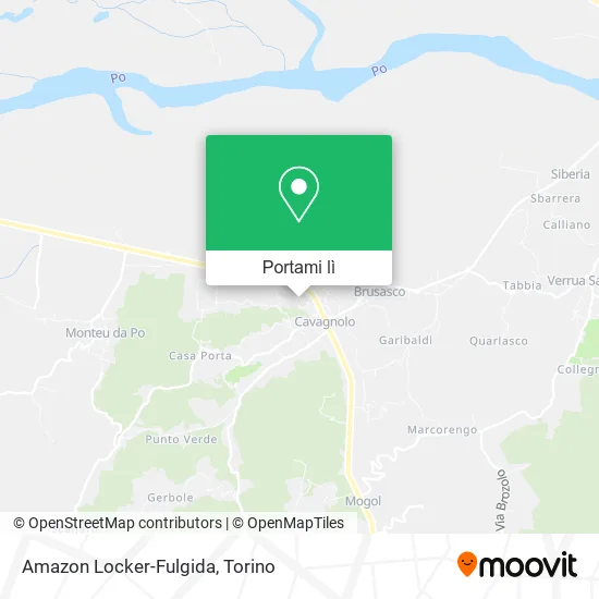 Mappa Amazon Locker-Fulgida