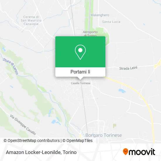 Mappa Amazon Locker-Leonilde