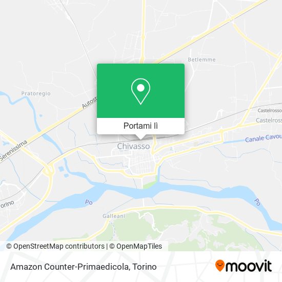 Mappa Amazon Counter-Primaedicola