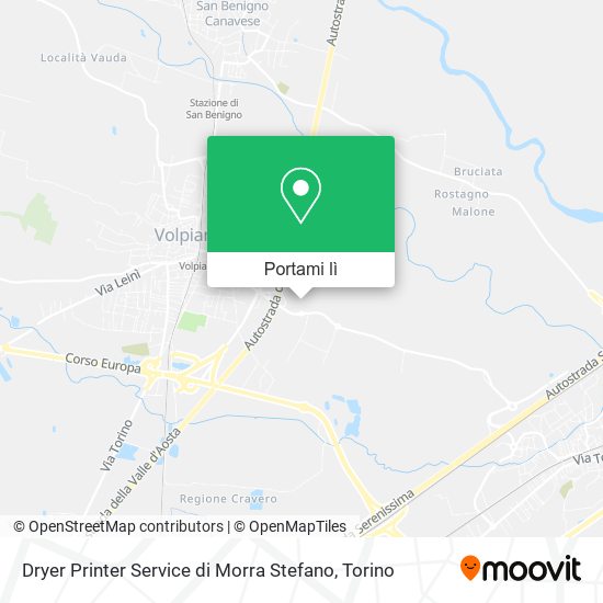 Mappa Dryer Printer Service di Morra Stefano