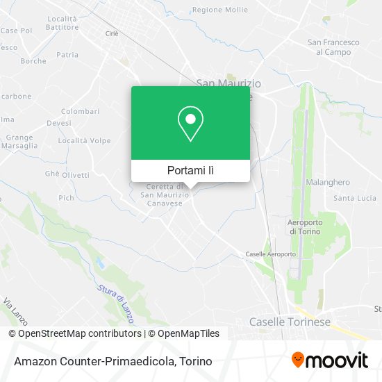 Mappa Amazon Counter-Primaedicola
