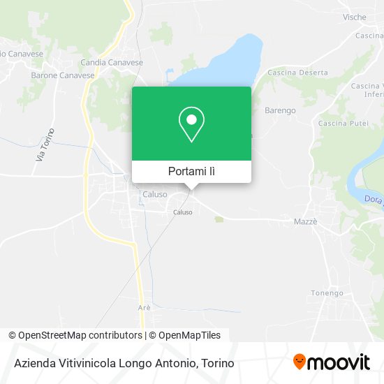 Mappa Azienda Vitivinicola Longo Antonio