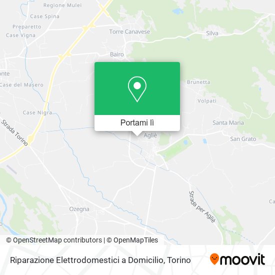 Mappa Riparazione Elettrodomestici a Domicilio