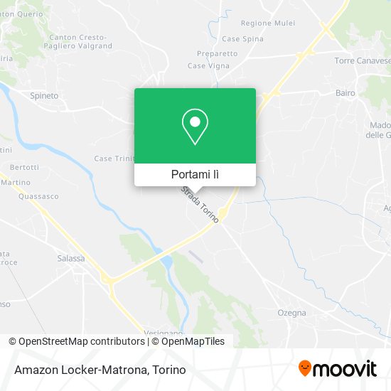 Mappa Amazon Locker-Matrona