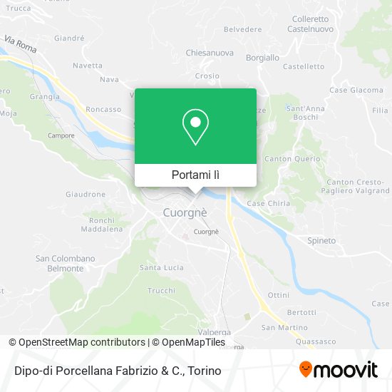Mappa Dipo-di Porcellana Fabrizio & C.