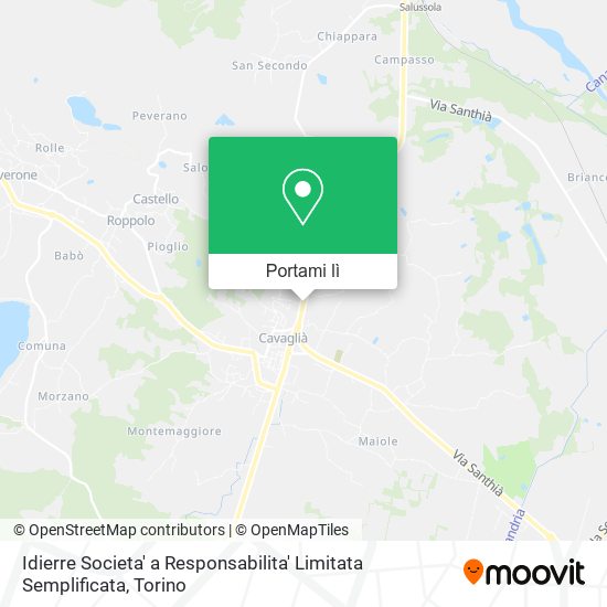 Mappa Idierre Societa' a Responsabilita' Limitata Semplificata