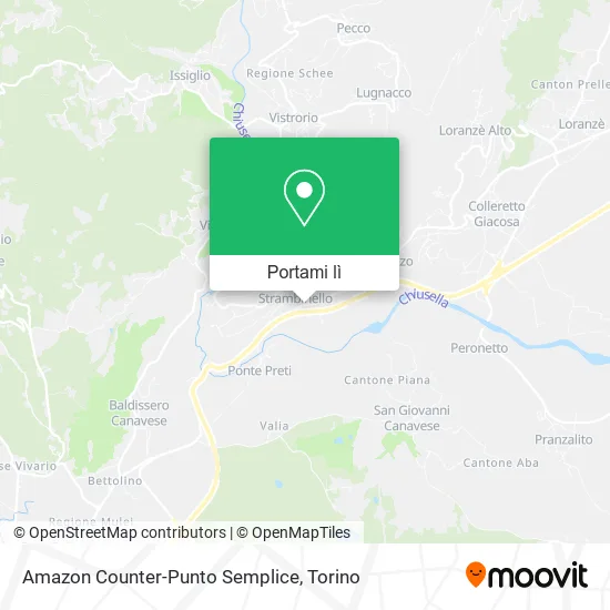 Mappa Amazon Counter-Punto Semplice