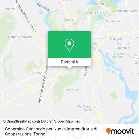 Mappa Copernico Consorzio per Nuova Imprenditoria di Cooperazione
