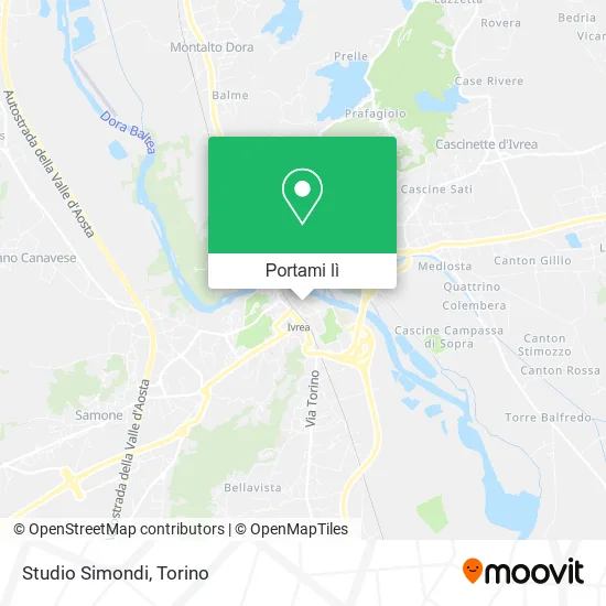 Mappa Studio Simondi