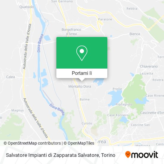 Mappa Salvatore Impianti di Zapparata Salvatore