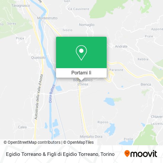 Mappa Egidio Torreano & Figli di Egidio Torreano