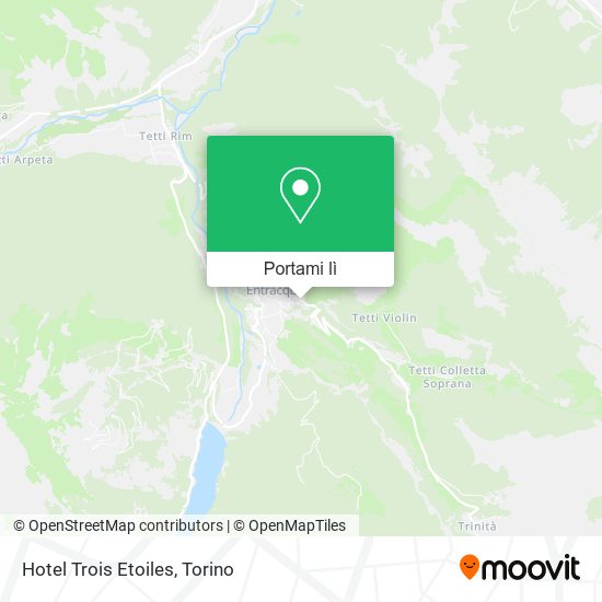 Mappa Hotel Trois Etoiles