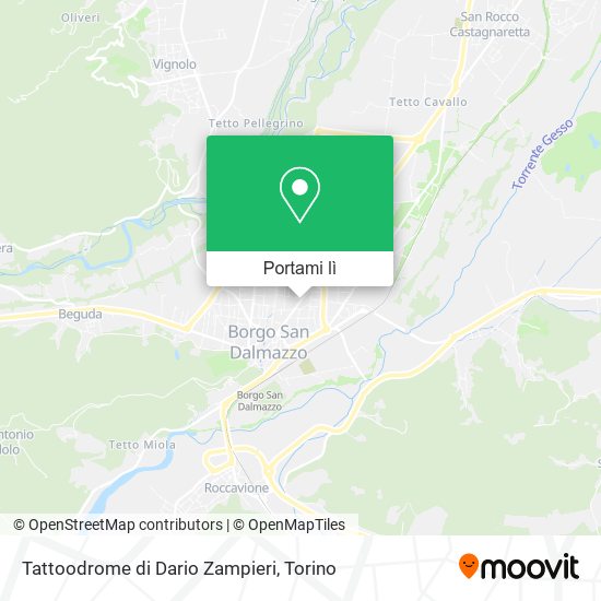 Mappa Tattoodrome di Dario Zampieri