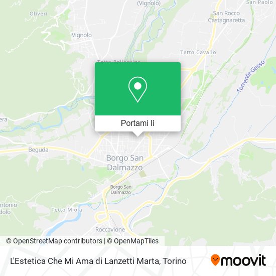 Mappa L'Estetica Che Mi Ama di Lanzetti Marta