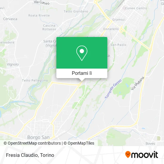 Mappa Fresia Claudio