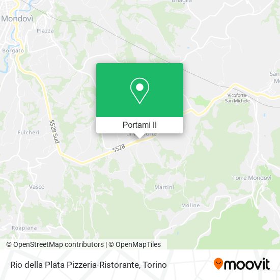 Mappa Rio della Plata Pizzeria-Ristorante