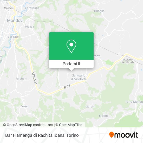 Mappa Bar Fiamenga di Rachita Ioana
