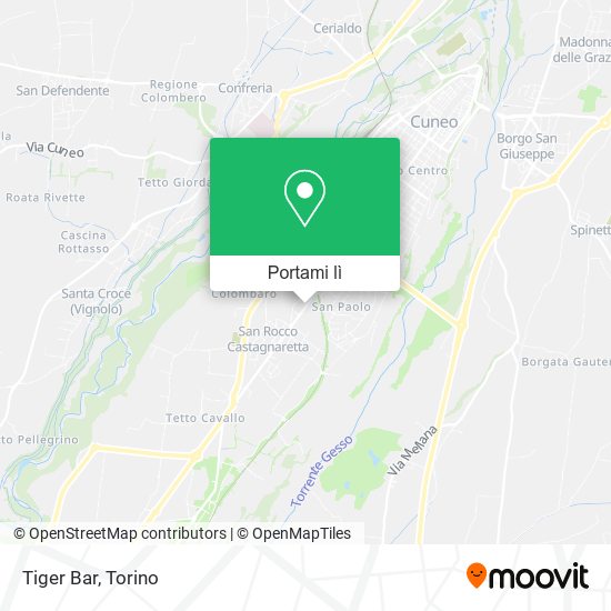 Mappa Tiger Bar